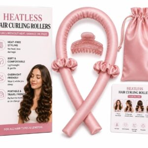 HEATLESS HAIR CURLING ROLLERS