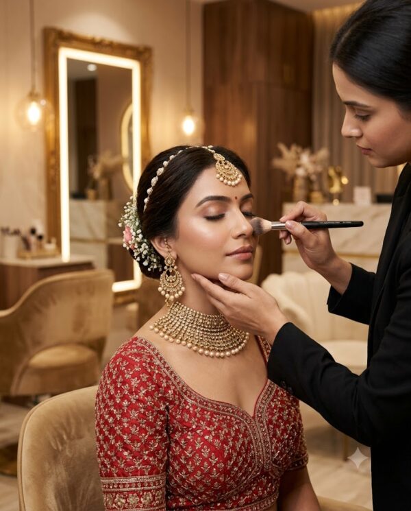 new bridal makeup look