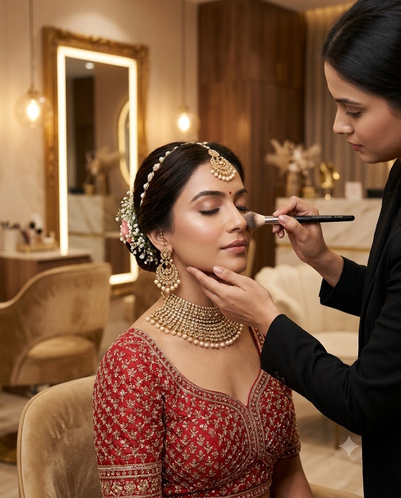 new bridal makeup look